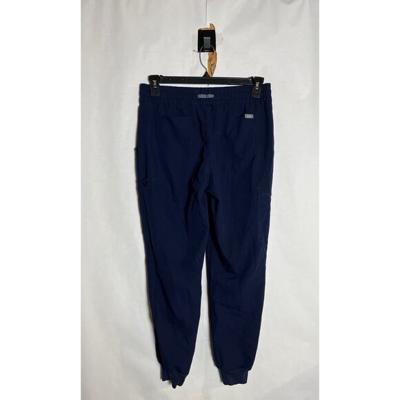 FIGS Navy Blue Elastic Waist Jogger Scrub Pants Size Medium Healthcare - Picture 6 of 9